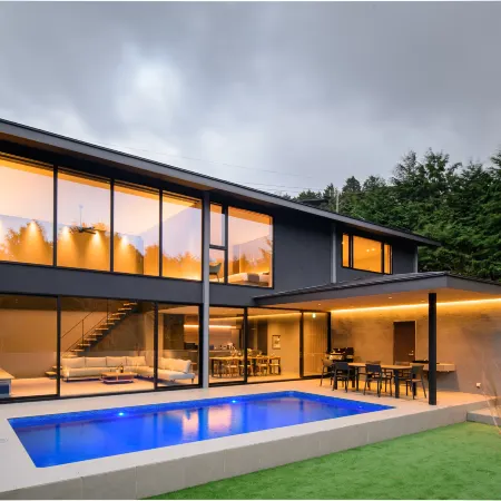 Luxury Hakone Villa: Private Onsen, Sauna & Pool