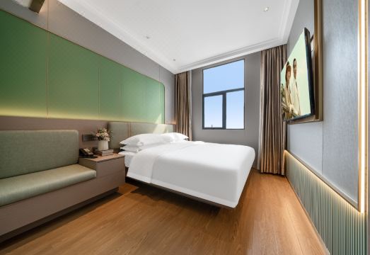 시위에 인텔리전트 호텔 스마트 객실 내부 이미지