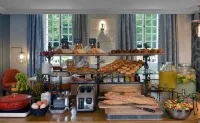 Château Saint Gilles - breakfast