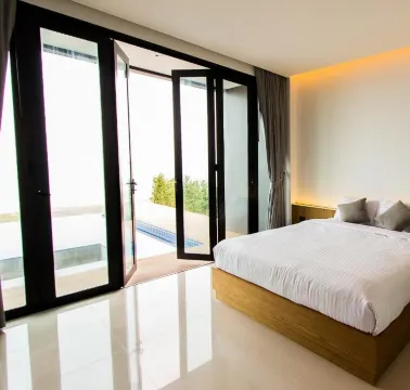 วิลลาแบบหนึ่งห้องนอนพร้อมสระว่ายน้ำส่วนตัว