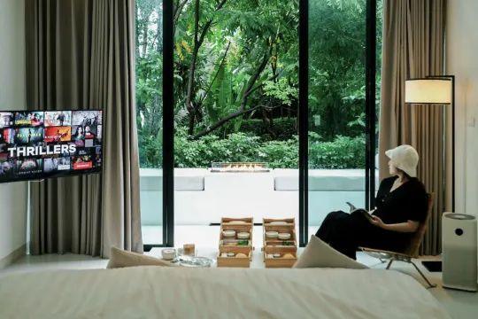 ห้องลานนาดีลักซ์ (ไม่มีเตียงคู่)