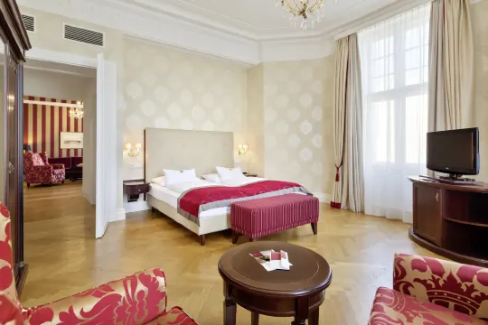 オーストリア トレンド パークホテル シェーンブルン ウィーンの客室の様子