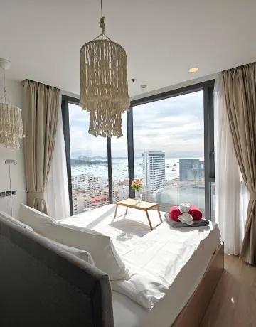 ห้องพัก 2 ห้องนอนพร้อมอ่างอาบน้ำ