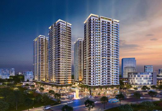 SOHO Luxe Central Saigon의 세련된 객실 내부 