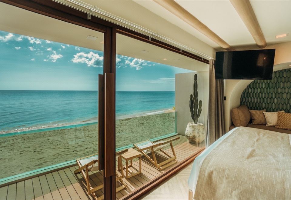 몰디브 비치 리조트 전경