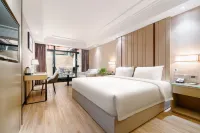 麗楓酒店（遂寧和平西路店） 鄰近遂寧喜盈門卡百利藝術塗料高定館的酒店