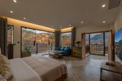 西江想宿輕奢酒店（西江千户苗寨觀景台店） 鄰近貴州西江阿幼民族文化博物館有限公司的酒店