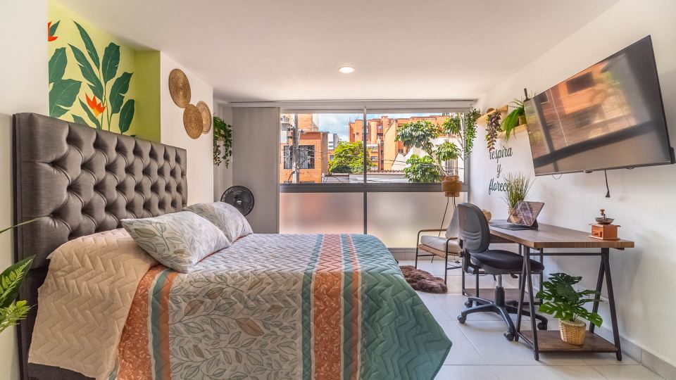 Cozy Spring Flat in Laureles