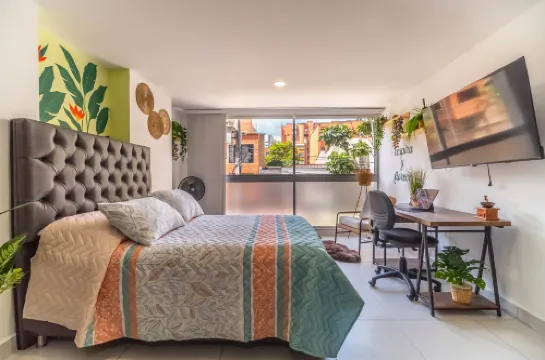 Cozy Spring Flat in Laureles