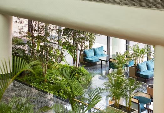 호텔 객실 내부