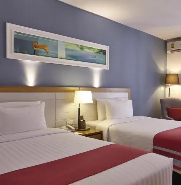 ห้องซูพีเรียร์ เตียงแฝด พร้อมระเบียง