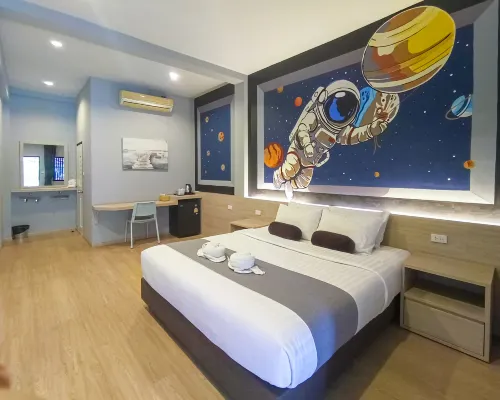 ธารณ์สิริ บูทีค รีสอร์ท โรงแรมใกล้ถนนคนเดิน ปากแพรก