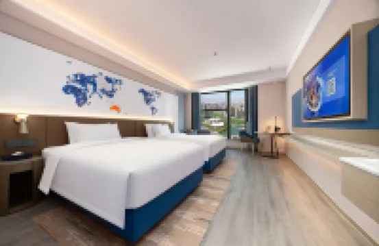 凱里亞德酒店（庫爾勒滙嘉時代廣場店） 鄰近佳視界眼鏡（豪帥·麗都華府店）的酒店