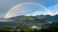 Jiuhua Mountain Youtu Resort Homestay - pemandangan pegunungan