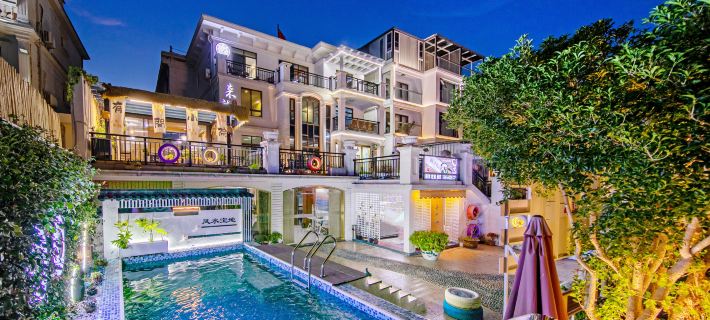 Zhujiajian | Lanbowan Art · European Style Luxury Atmosphere Boutique Hotel (Wushitang) Hoteles en Zhoushan