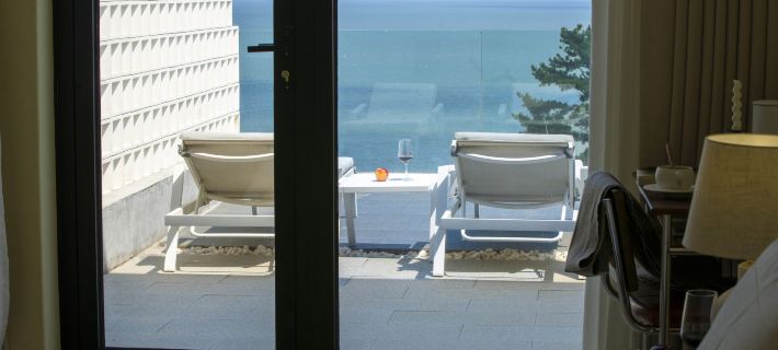 Muqing Senyu · Light Luxury Seaview Hot Spring Homestay 칭다오 호텔