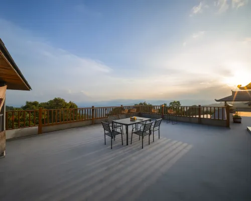 Sea of Clouds at Sun | Leisure and Holiday Courtyard Unggulan Photos