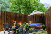 Xiaoyue Qinglan Garden Private Hot Spring Hotel (Lixiao Road Branch, Bipenggou Scenic Area) - Hot Tub