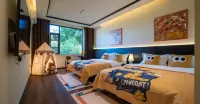 Dali Antongli Family Hotel (Erhai Ecological Corridor) - مطابخ