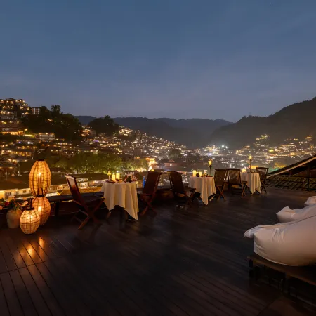 Ting Gulou - Village Sunset Frame Villa (Xijiang Qianhu Miao Village Observation Deck)