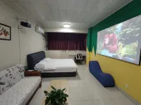 Light Luxury One Homestay (Shandong University of Technology) - ห้องครัว