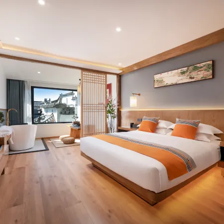 Hongcun Yunjianyue Tingyuan Light Luxury Holiday Homestay