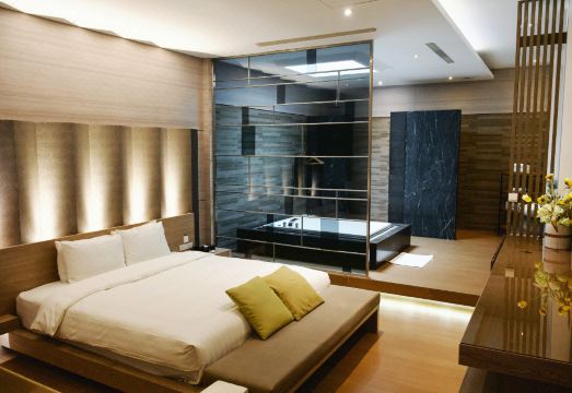 H 빌라 인의 고급스러운 로비 또는 객실 이미지