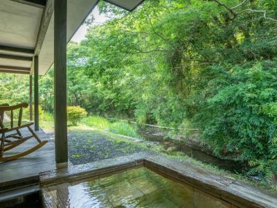 ペット不可[一葉]岩露天風呂付・戸建二間離れ[スーペリア][和洋室][禁煙][夜景ビュー] 旅籠彩くらの写真