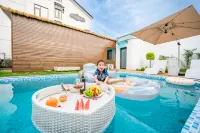 Suzhou Hanyueju Homestay - สวนน้ำ
