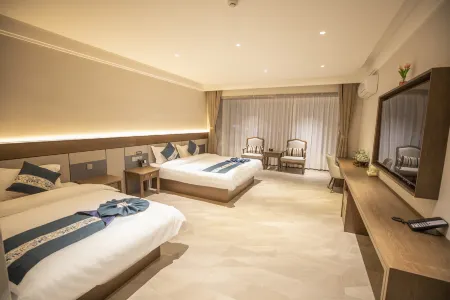 LIN YU SHAN JU MIN SU HOTEL Отели рядом с достопримечательностью «Сунхуа оригинальный лесной парк»