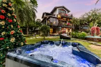 Island lakeside villas throughout the territory - spa