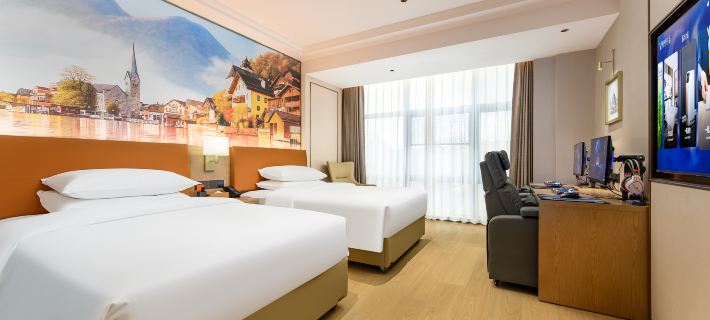 Kuntong Esports Hotel Отели в г. Аньлун