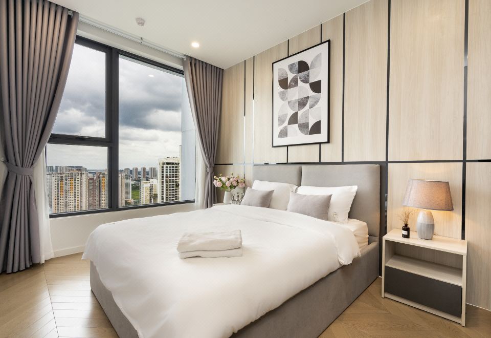 루미에르 리버사이드의 인피니티 풀 전망