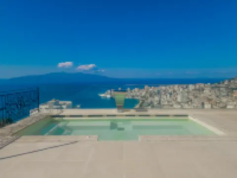 Sunset Shoreline Saranda - Sea View - Free Private Parking - Pool