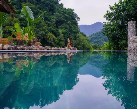 Ba Be Jungle Houses Hotels in Nam Mau