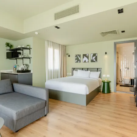 Grey l Studio Apartments Downtown Cairo Ouzonian House