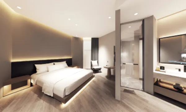 美加ホテル（徳城城市広場上海城） 揚子江港務周辺のホテル