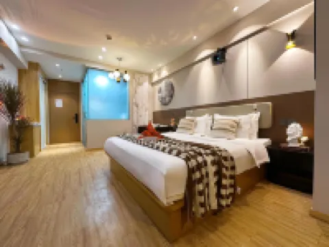 Xiyun Designer Apartment (Suzhou Xijin Bridge Subway Station Hanshan Temple)
