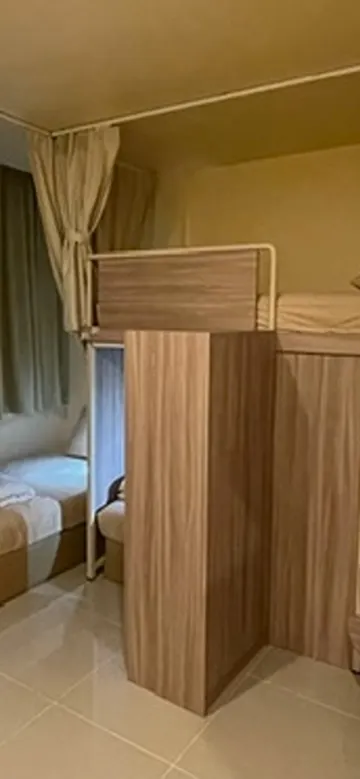 ห้องพักรวมชายหญิง