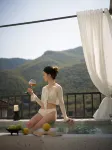 Jingyin · Lume Mountain View & Mist Private Hot Spring Boutique Inn, Anji Yunshang Grassland - New