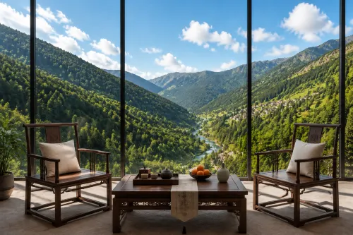 Night Pillow Green Mountain Cliff Mountain Resort Hotel (Siguniangshan Scenic Area Branch) - 피트니스 시설