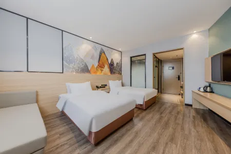 XingHuaTing Hotel (Lishui High Speed Railway Station Shop) Отели рядом с достопримечательностью «Lishui University Vocational and Technical College»