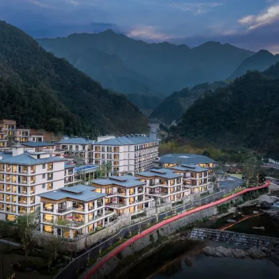 杭州洲益隱世リゾートホテル 大明山風景区-展示センター周辺のホテル
