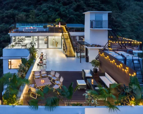 Yangshuo Lanyin Linshu (West Street Branch) Hotel in zona Collina della Luna