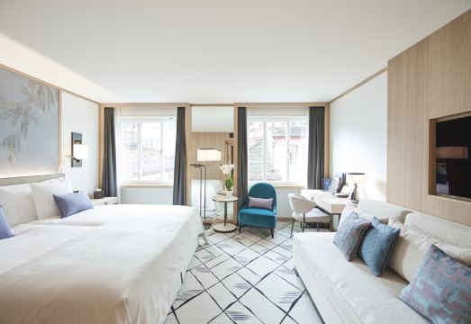 취리히 강변 뷰 전망