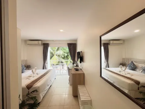 ห้องสแตนดาร์ด ( A )(เตียงควีนไซส์)