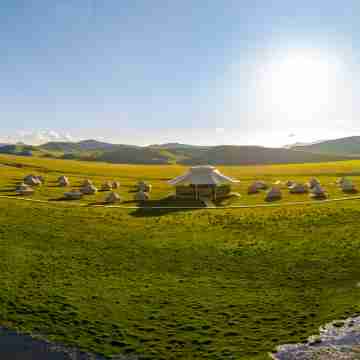 Xiahe Ganga Saiqin Camp Hotel Exterior