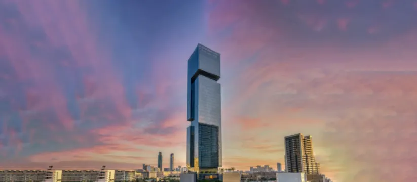 The First Collection at Jumeirah Village Circle, a Tribute Portfolio Hotel Отели рядом с достопримечательностью «Дубай Спортс Сити»