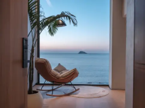 吾舎·愈簡山荘 オーシャンビュー民宿 青島（ロウ山景区流清河砂浜）