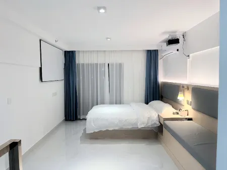 MUXI HOME Отели рядом с достопримечательностью «GuangDongSheng GuangZhouShi JiangGao ShangYe BuXingJie»